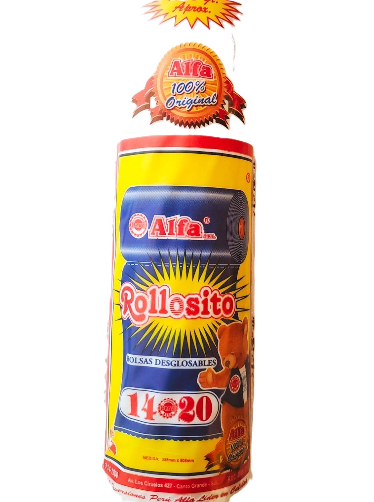 14-X-20 Bolsa Rollo 14 x 20 Alfa - Imagen 1